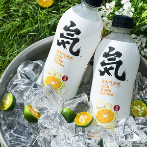 無糖0脂蘇打氣泡水白桃卡曼橘飲料元氣森林組合共24瓶